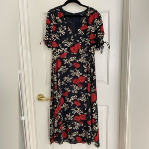 Madewell floral dress. Size 4P.